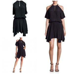 RAMY BROOK ELLEN OPEN SHOULDER BLACK DRESS SIZE Small